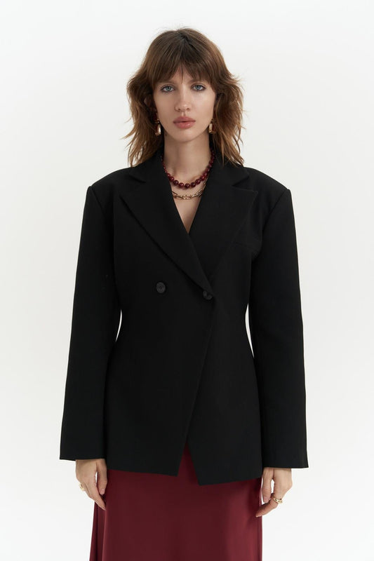 Allegany Waist Fitted Blazer