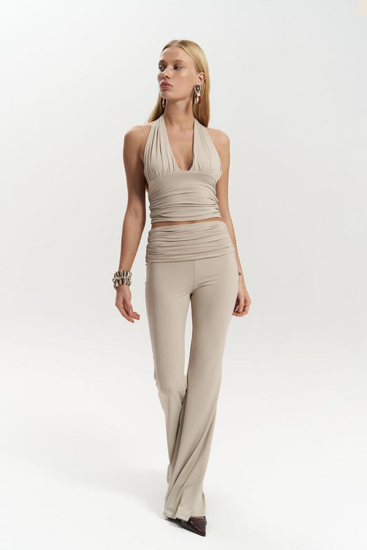 Jody Crop Trouser Set